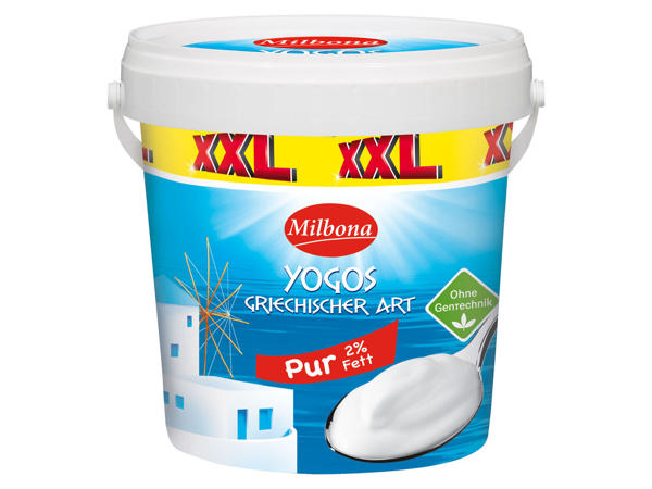 MILBONA Joghurt griechischer Art 1,1 kg