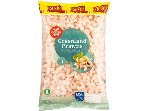 Frysta skalade räkor