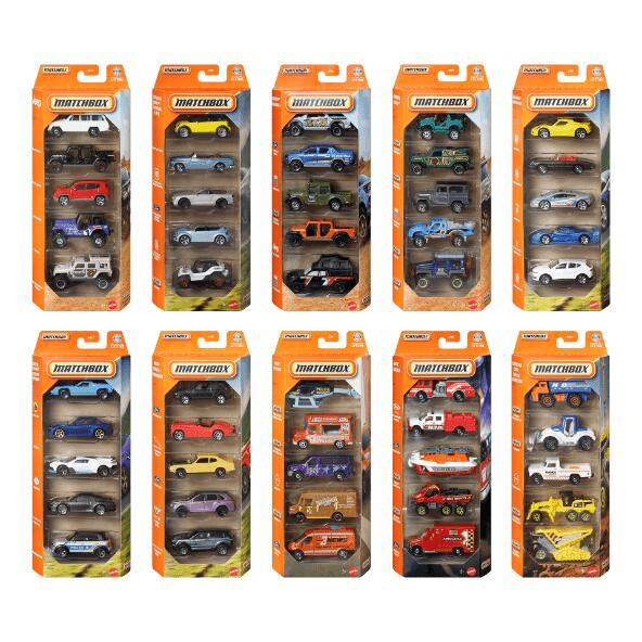 MATCHBOX(R) 				Autoset, 5 st.