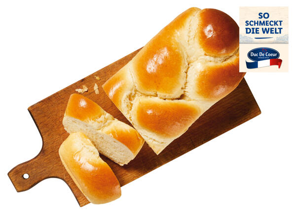 Butter-Brioche geflochten
