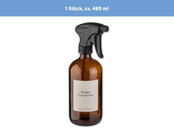 Glas Pump-/Sprühflaschen Sortiment