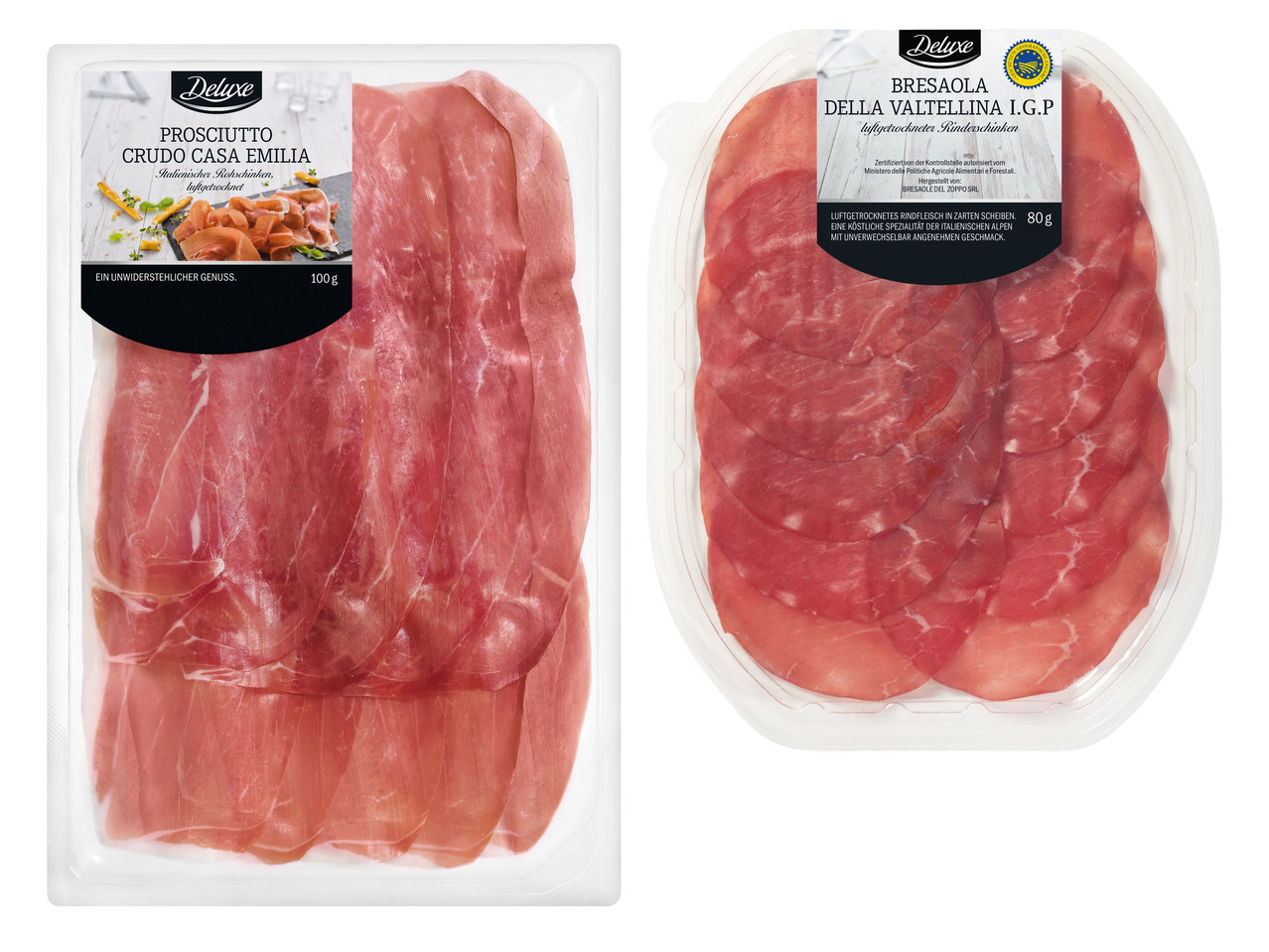 DELUXE Bresaola I.G.P./Prosciutto Crudo Casa Emilia