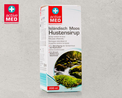 ACTIVE MED Isländisch Moos Hustensirup