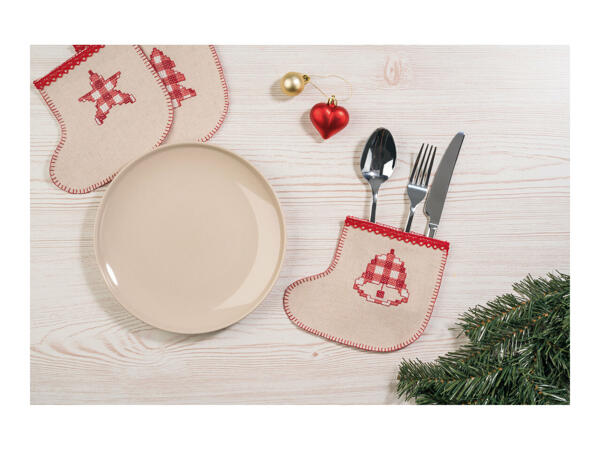Crelando Christmas Cutlery Sleeve Craft Kit