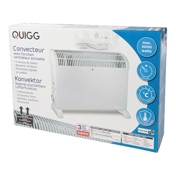 QUIGG(R) 				Convecteur