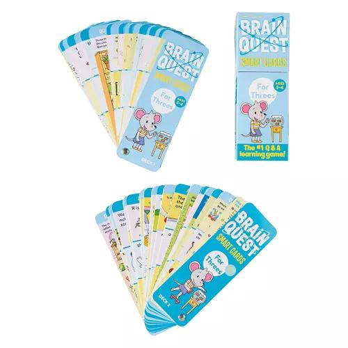 Children Smart Cards Decks - For Threes