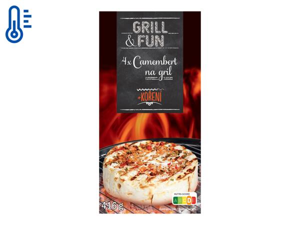 GRILL&FUN Camembert na gril