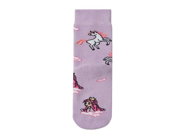 Lupilu Kids' Thermal Socks with Unicorns - 5 Pairs
