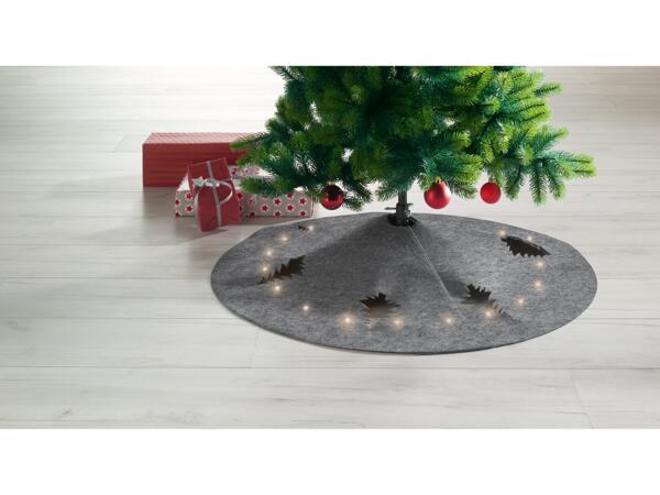 LED Christmas Tree Skirt