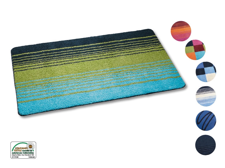 Tapis de bain éponge, lot de 2