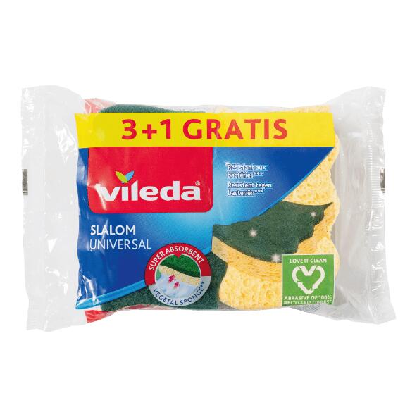 VILEDA(R) 				Slalom-Scheuerschwamm, 4 St.