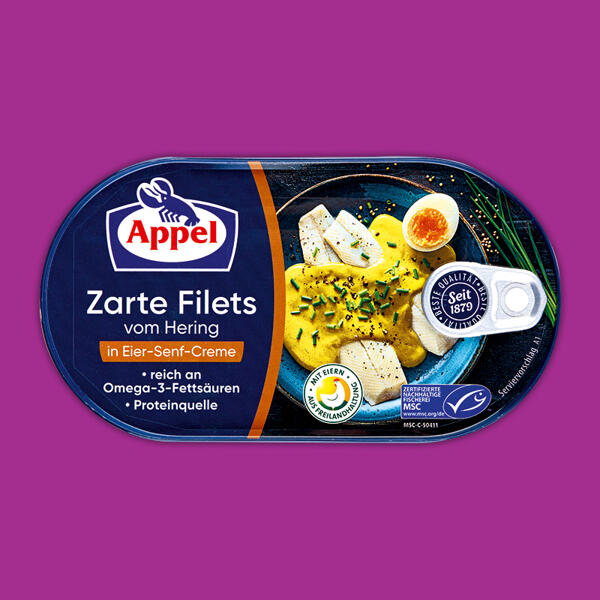 Zarte Filets vom Hering