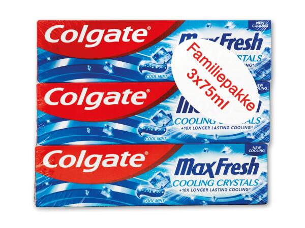 COLGATE Tandpasta familiepakke