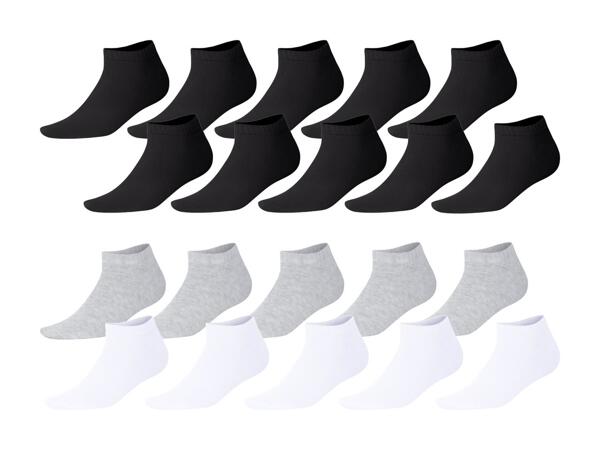 ESMARA(R)/ESMARA MEN(R) Sneakerssokker til damer og herrer