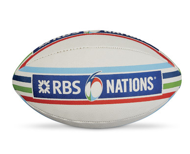 6 Nations Licensed Midi Rugby Ball
