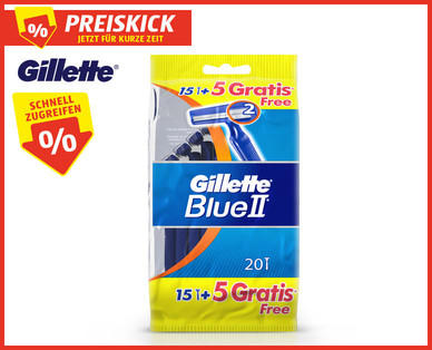 GILLETTE Blue II Einwegrasierer