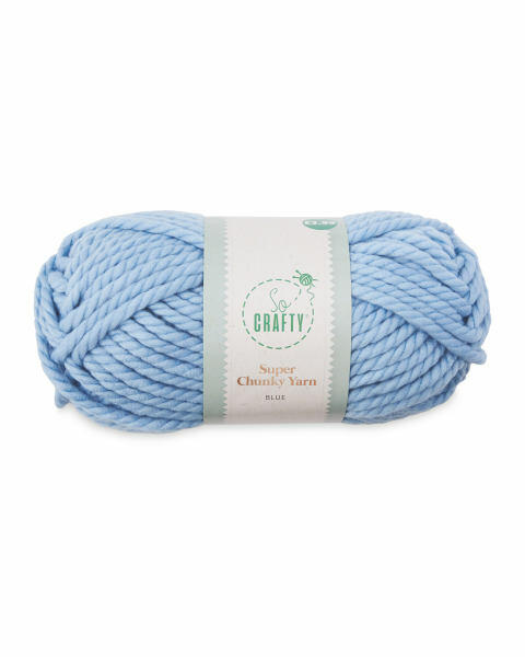 Blue Super Chunky Yarn
