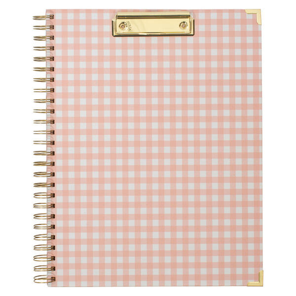 PEMBROOK Pink Checkered Clipfolio