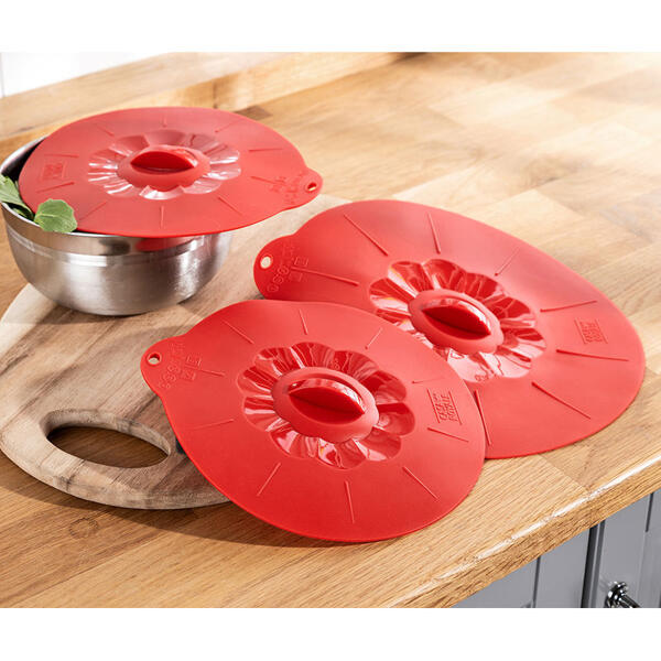 Silikondeckel 3er-Set