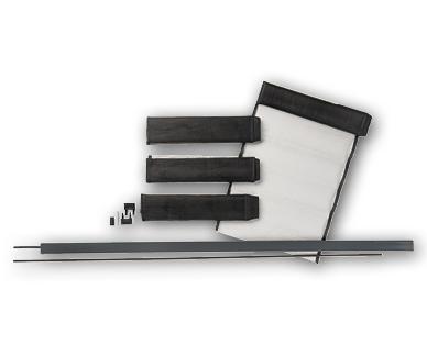Tenda a lamelle incastrabile/ Zanzariera magnetica per finestre EASY HOME(R)