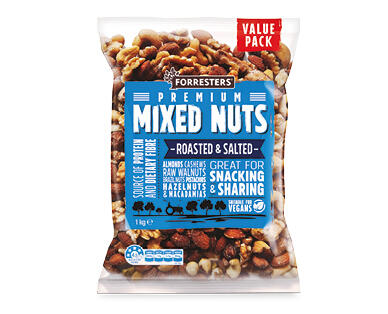 Roasted & Salted Mixed Nuts 1kg