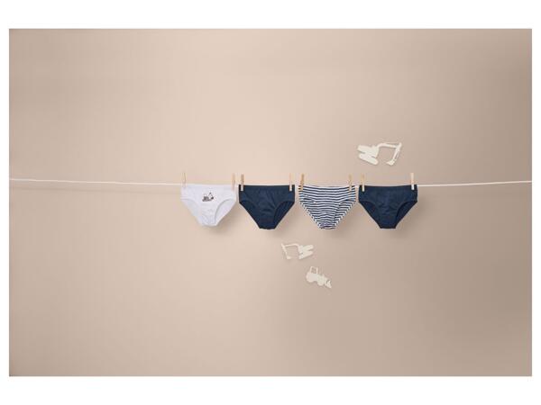 Boys' briefs, 4 pieces