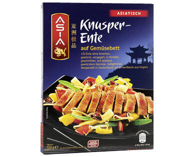 ASIA KNUSPERENTE AUF GEMÜSEBETT