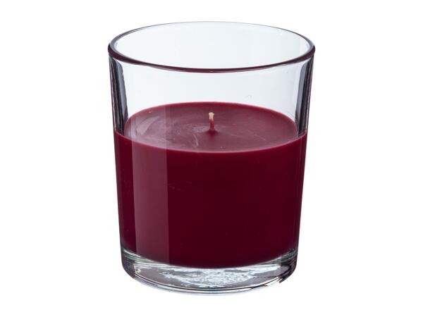 Livarno Home Large Scented Candle - Berry & Vanilla