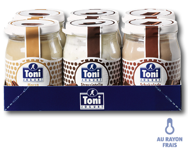 Yogourt dans un pot en verre