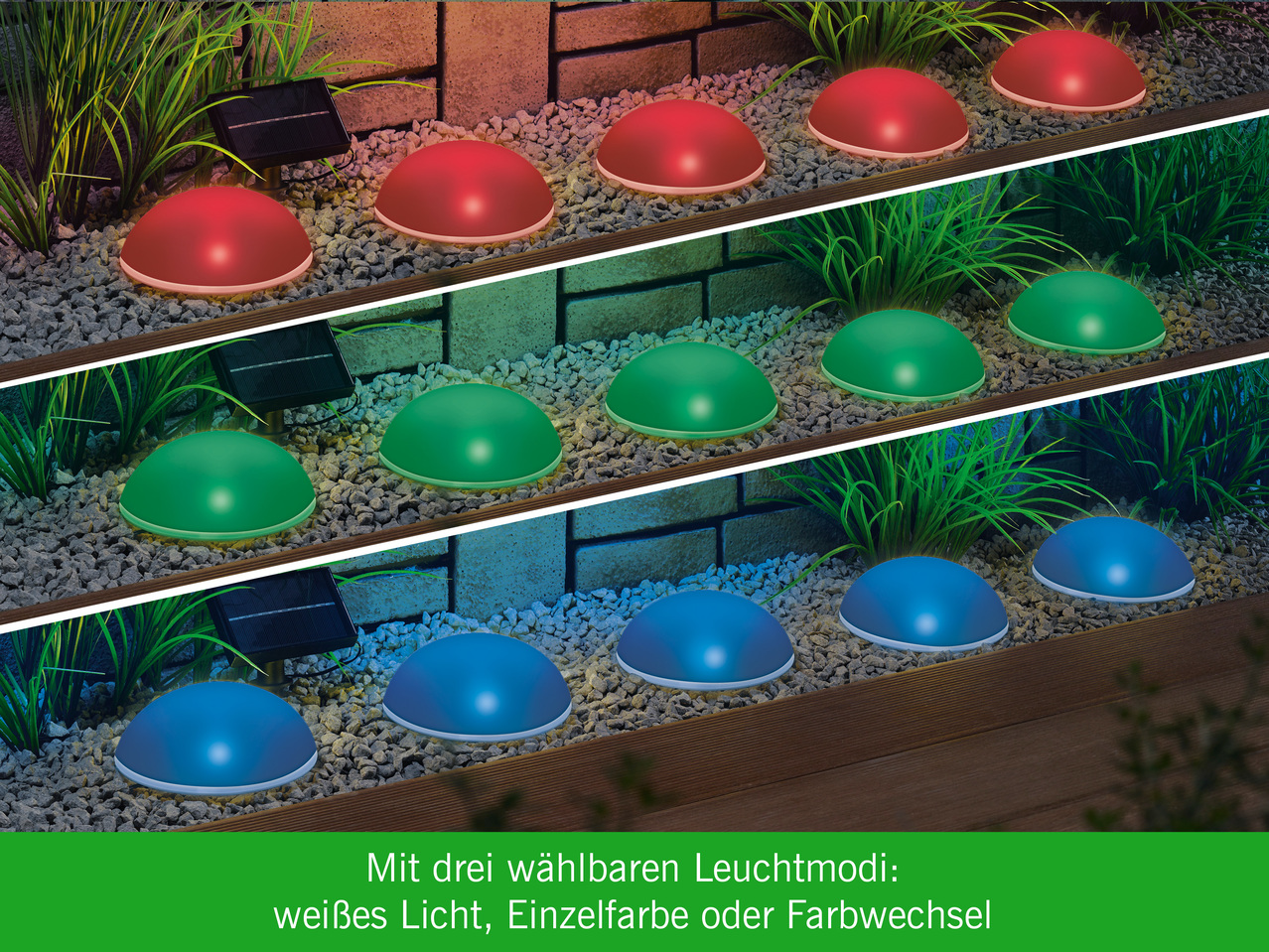 MELINERA(R) Solar-Bodenlichterkette