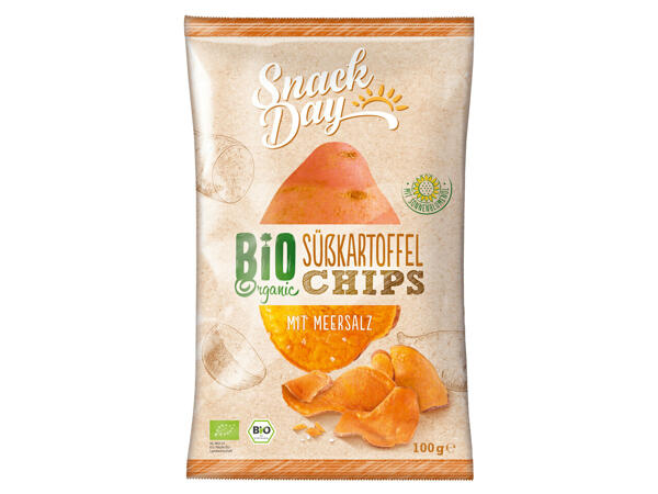 Bio-Süßkartoffelchips