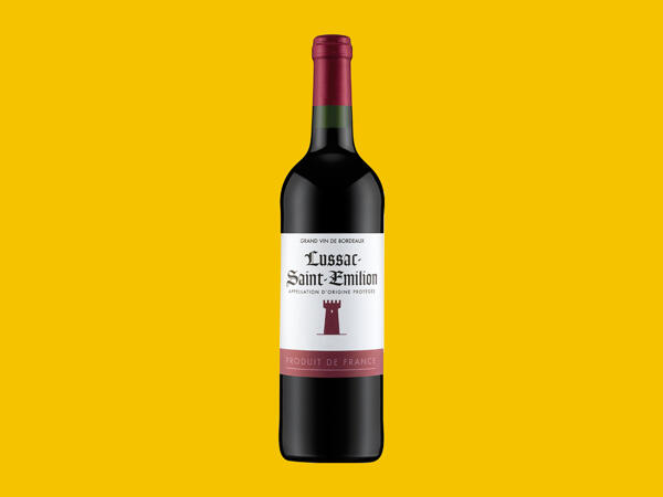 French Lussac Saint-Emilion