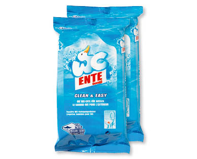 Lingettes WC nettoyantes humides WC ENTE(R) CANARD