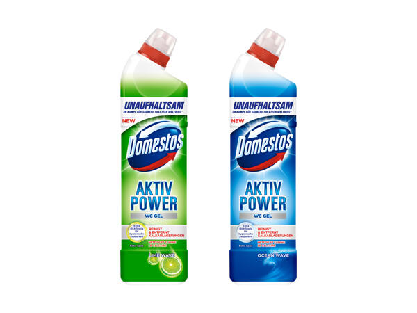 Gel nettoyant WC Domestos Aktiv Power