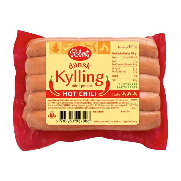 Mini kyllingepølser