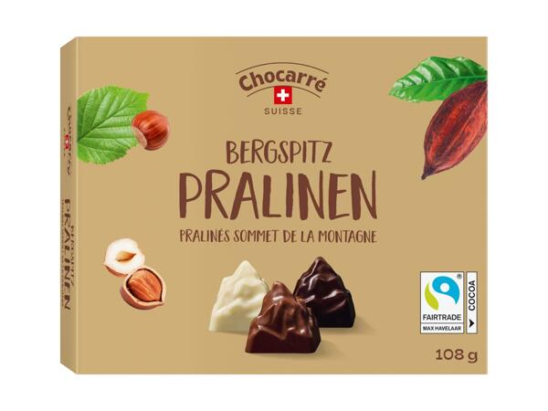 Pralinés sommet de la montagne