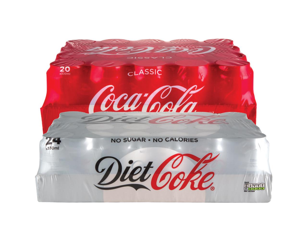 COCA-COLA Coke Regular/Diet