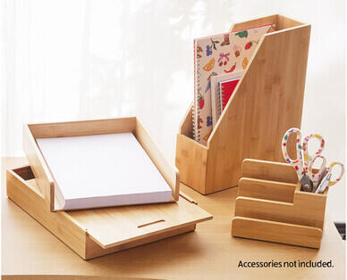 Bamboo Office Storage