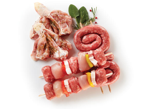 Mixed Grill with Chicken and Pork