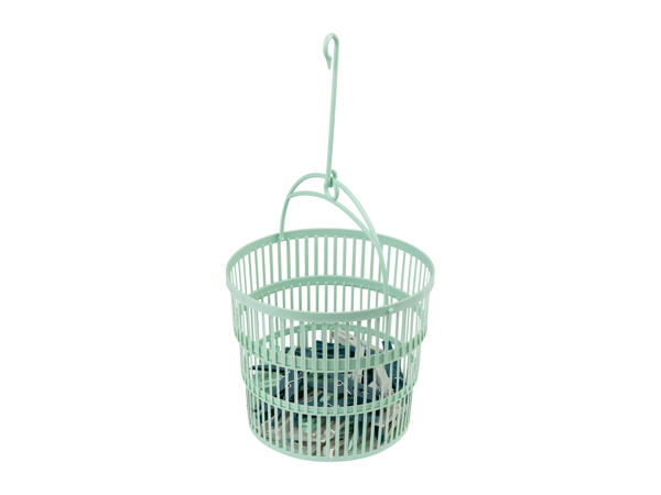 Aquapur Washing Line / Peg Basket / Clothes Pegs