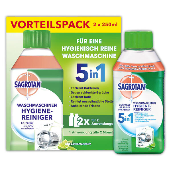 5in1 Waschmaschinen Hygienereiniger