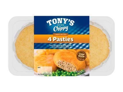 TONY'S CHIPPY 4 Pasties