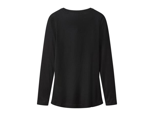Esmara Ladies' Black Thermal Top