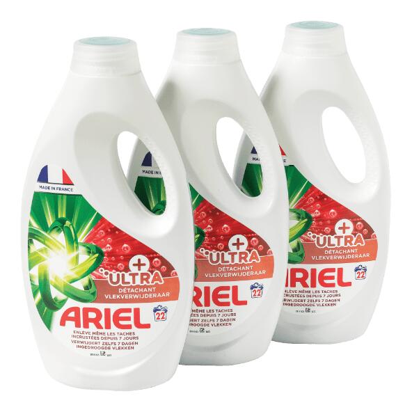 ARIEL(R) Lessive liquide, 3 pcs