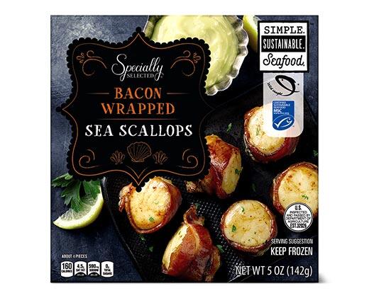 Specially Selected 
 Bacon Wrapped Scallops