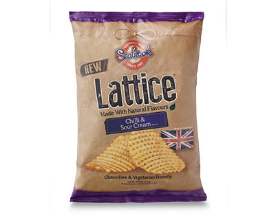 Seabrook Lattice Chips 120g - Aldi - Australia - Specials archive