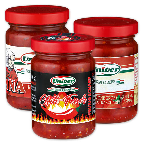 Ungarische Paprika-Würzpasten