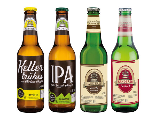 Festbock, Zwickl, IPA oder Kellertrübes