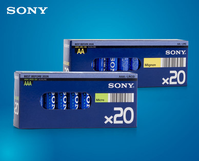 SONY Batterien, Megapack