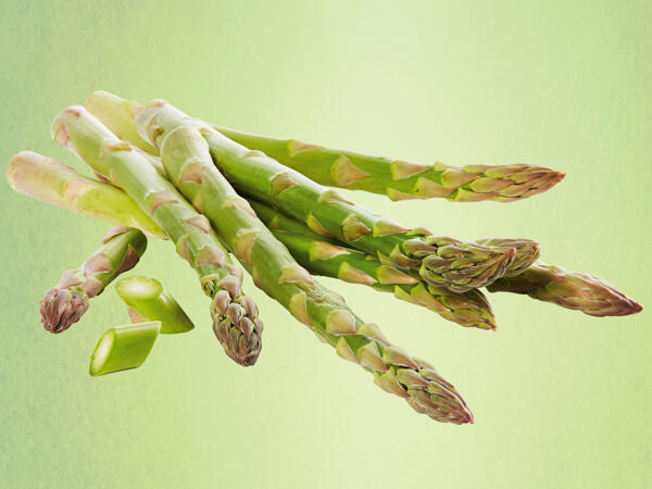 Spargel grün